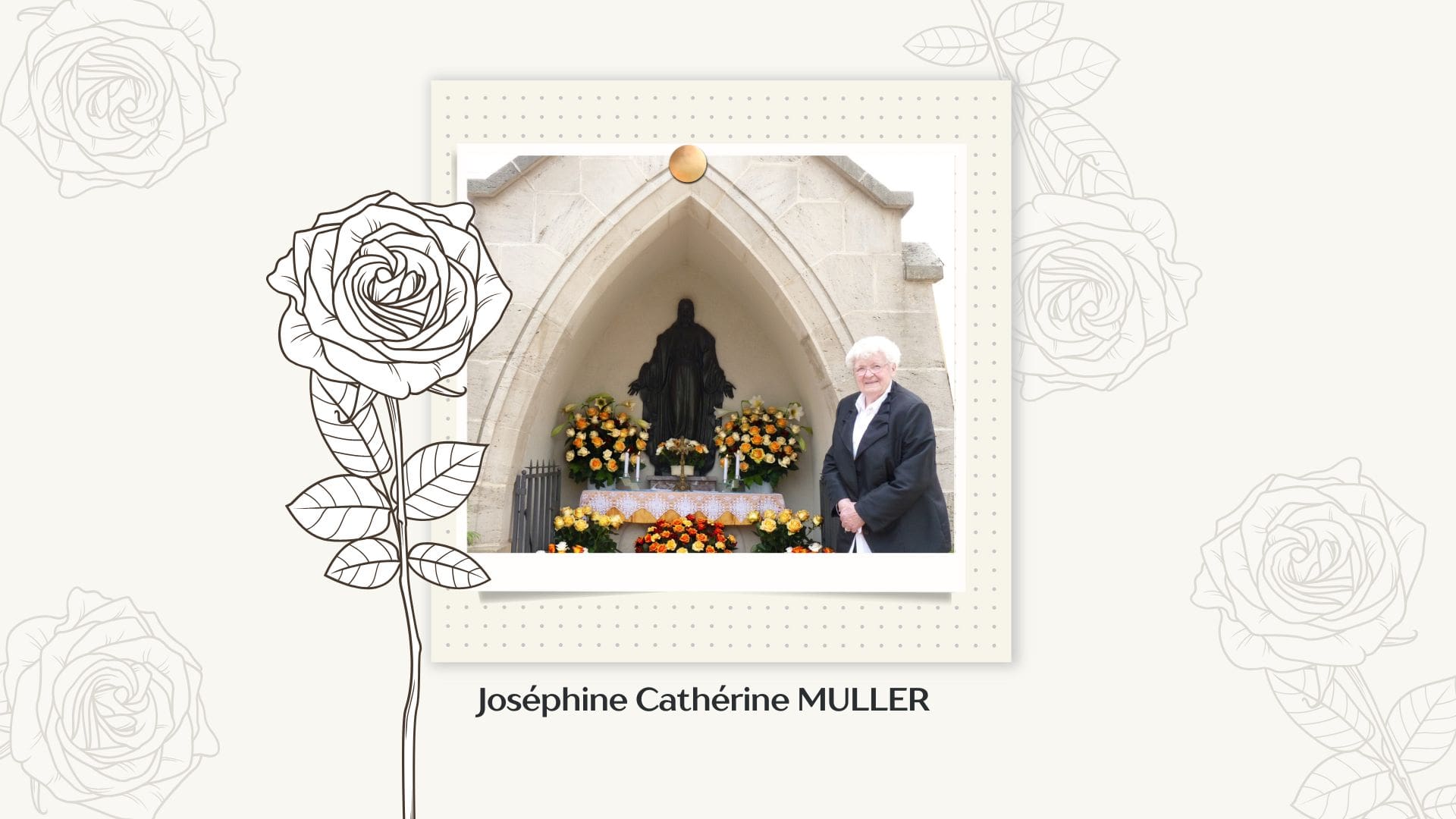Zur Erinnerung an Joséphine Zeimet-Muller aus Flaxweiler