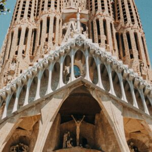 Die La Sagrada Familia in Barcelona